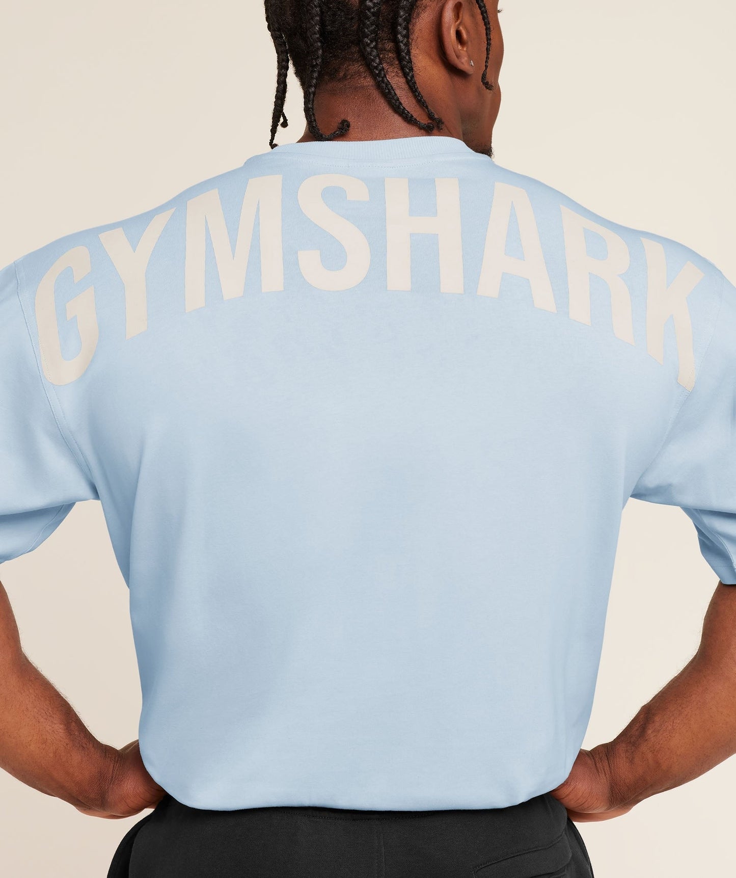 Gymshark Power T-Shirt - Chilled Blue