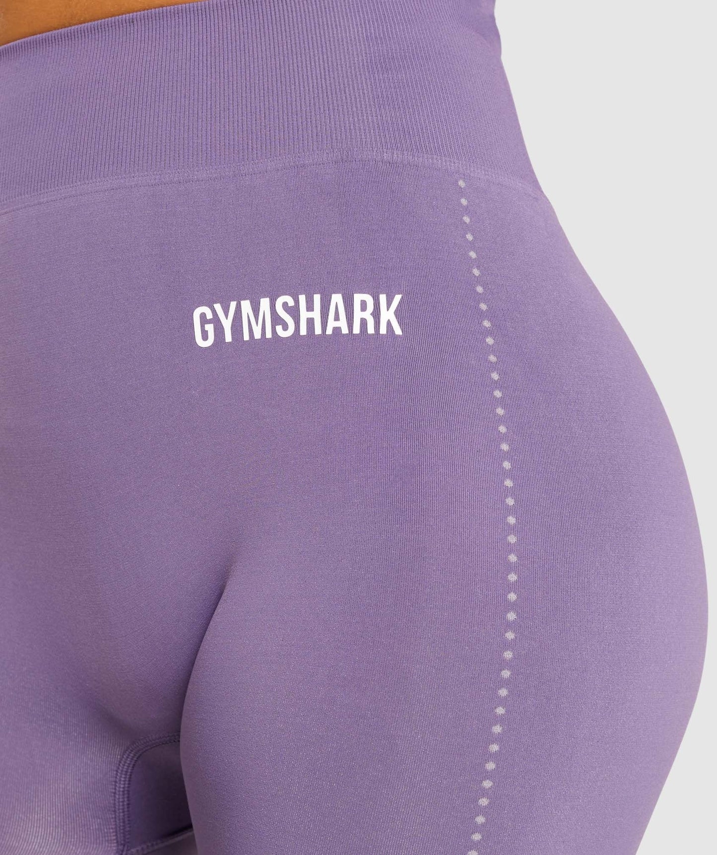 Gymshark Breeze Lightweight Seamless Tights - Purple