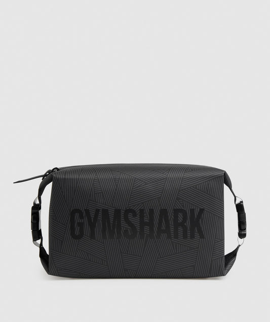Gymshark X-Series Toiletry Bag - Black Print