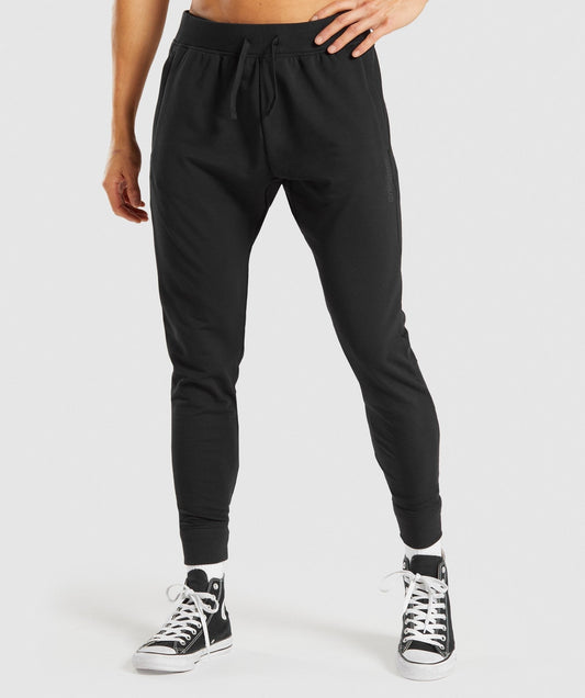 Gymshark Chalk Joggers - Black