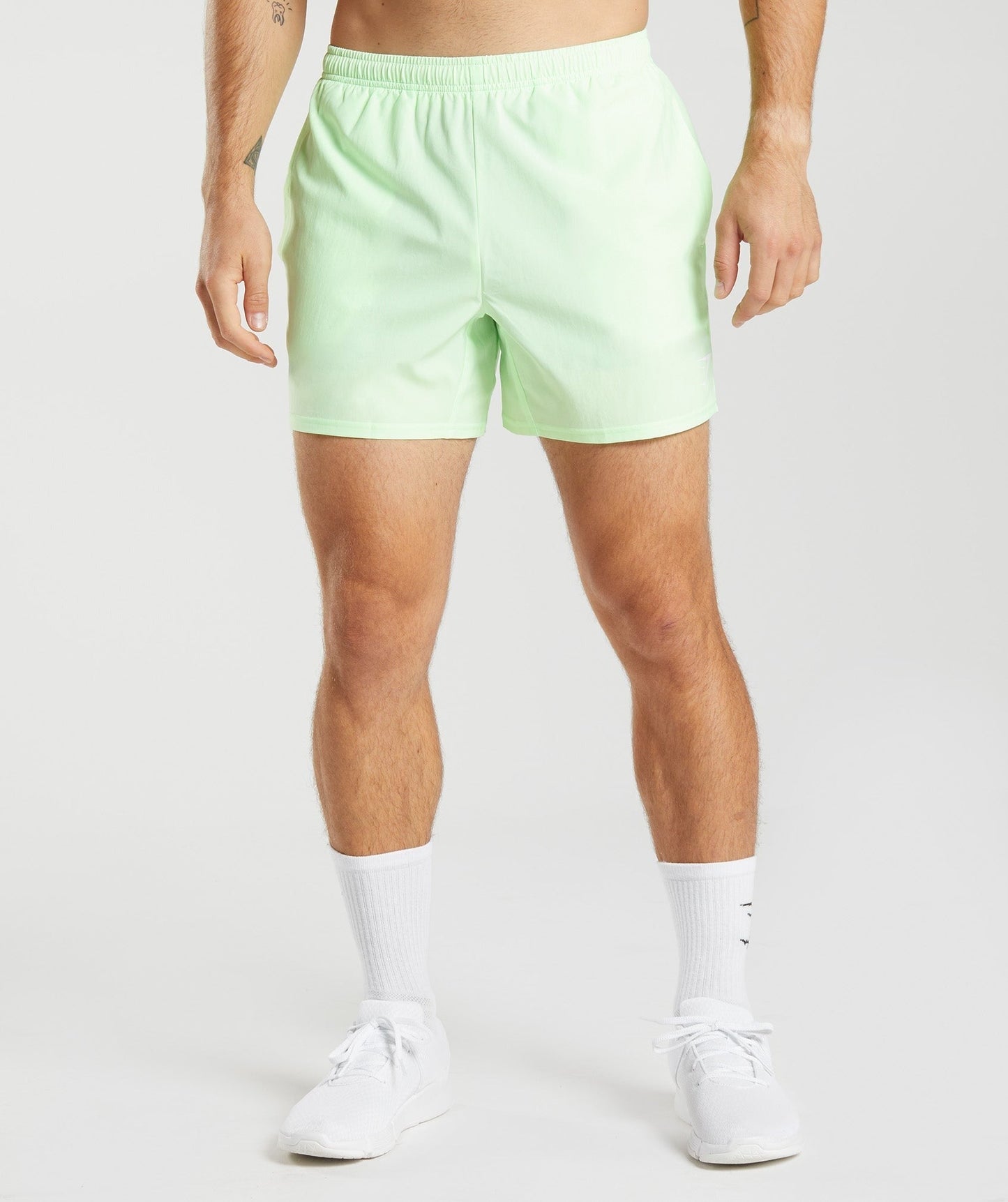 Gymshark Arrival 5" Shorts - Fluo Mint