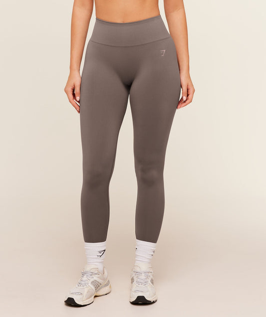 Gymshark Soft Sculpt Leggings - Cool Brown