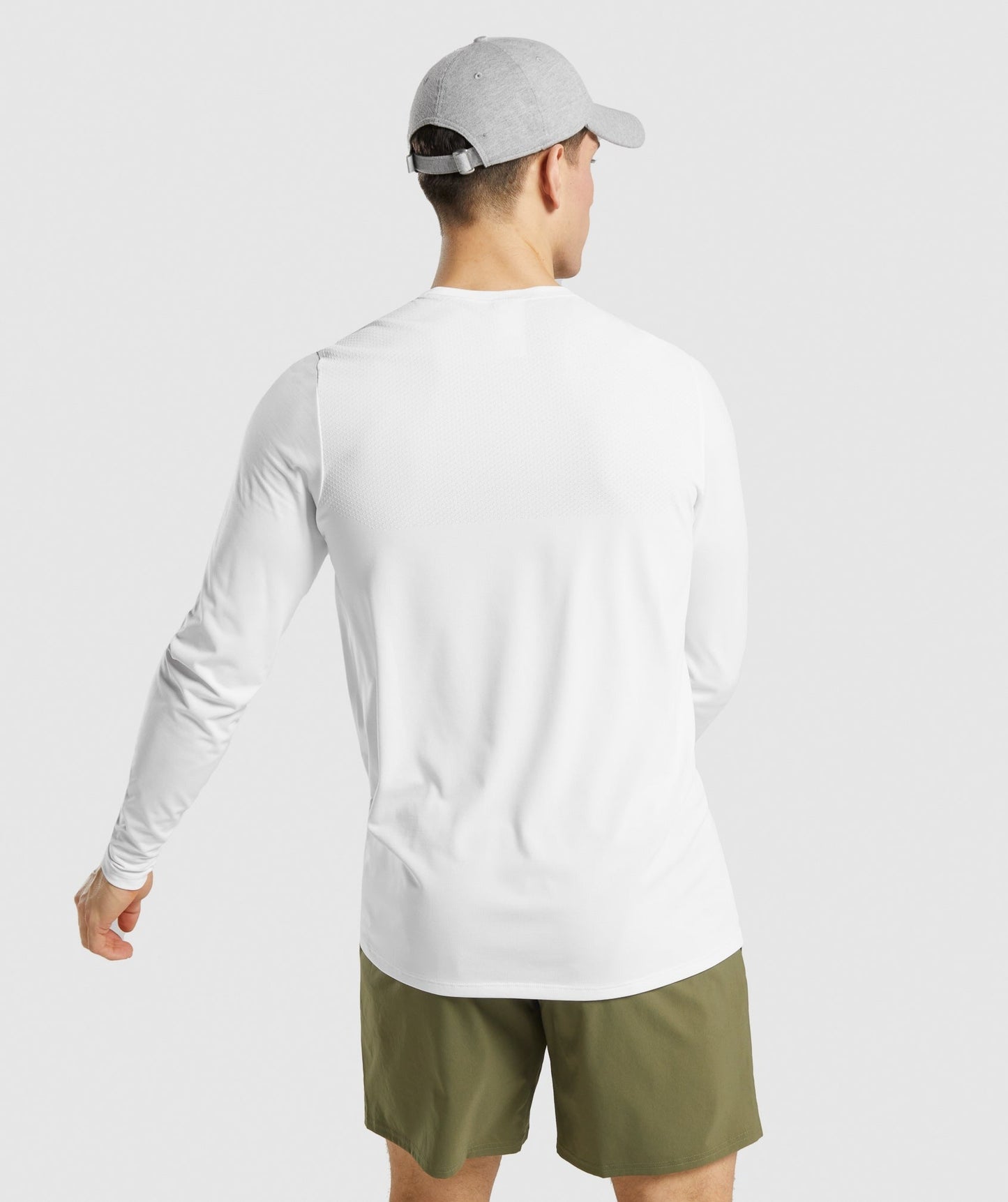 Gymshark Vital Long Sleeve T-Shirt - White