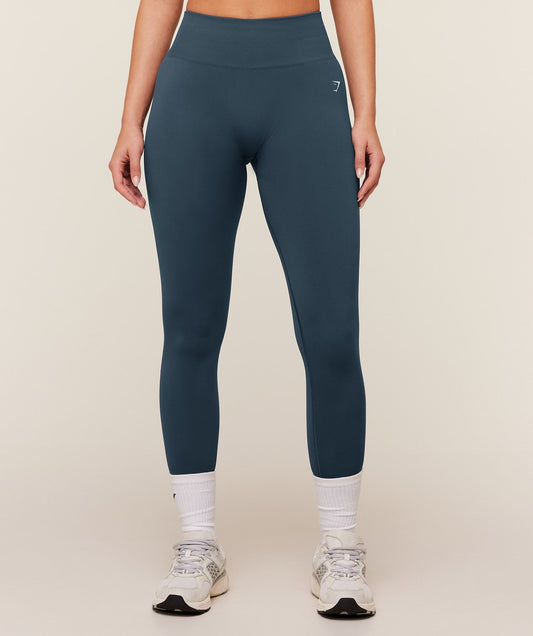 Gymshark Light Hold Leggings - GS Stealth Blue