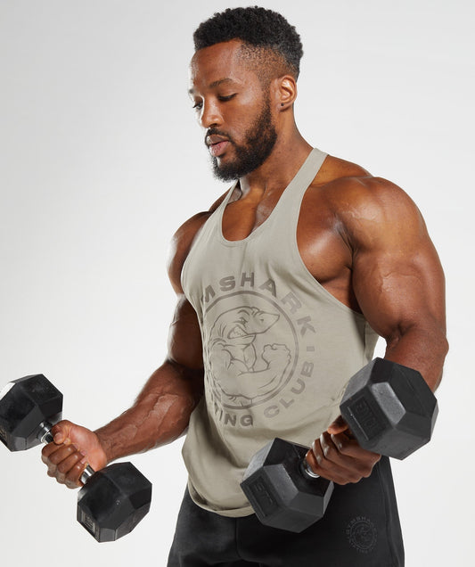 Gymshark Legacy Stringer - Ecru Brown