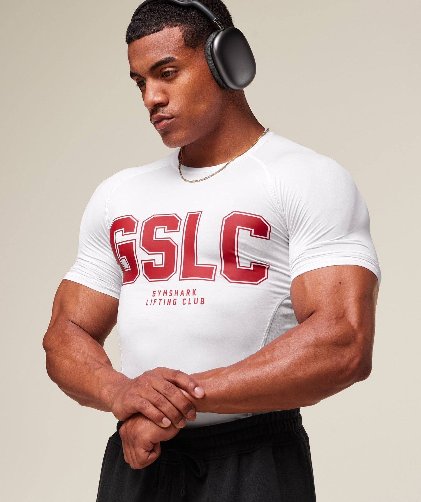 Gymshark GSLC Baselayer T-Shirt - White
