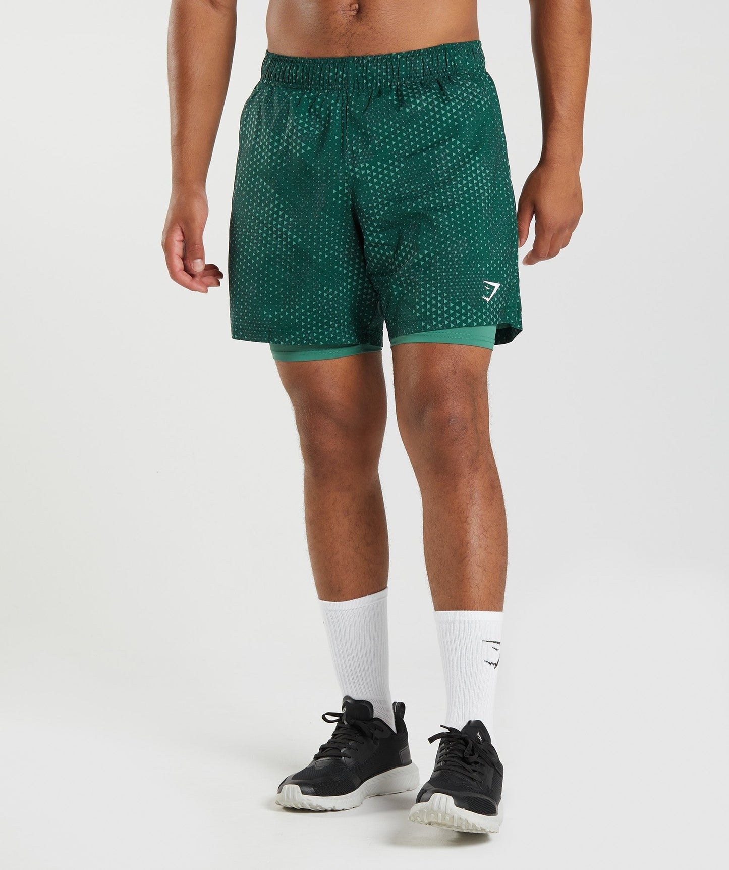 Gymshark Sport 7" 2 in 1 Short - Hoya Green