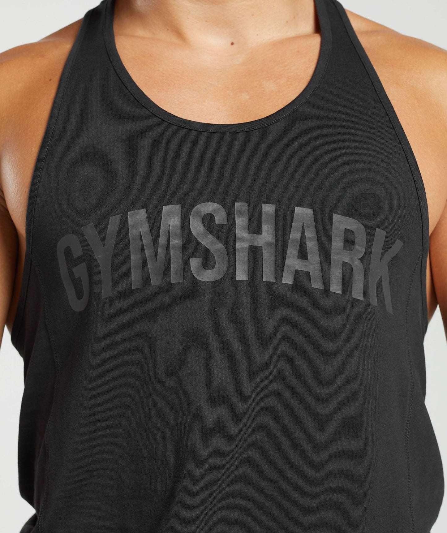 Gymshark Power Stringer - Black