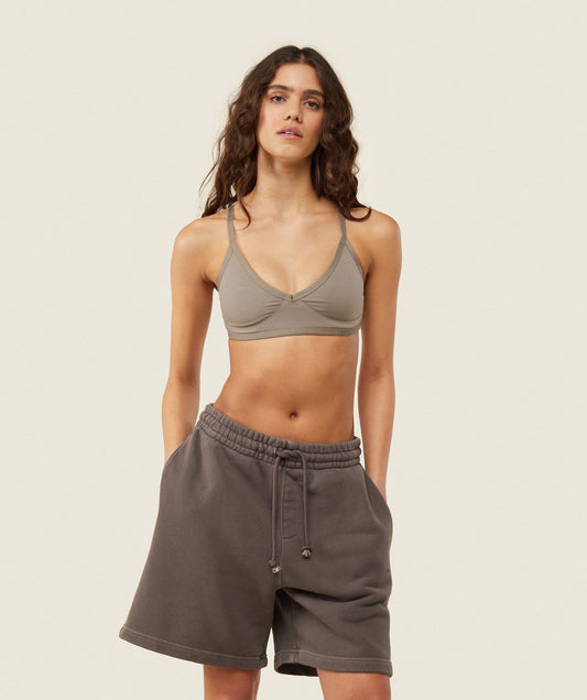 Gymshark everywear Ultra Comfort Bralette - Linen Brown