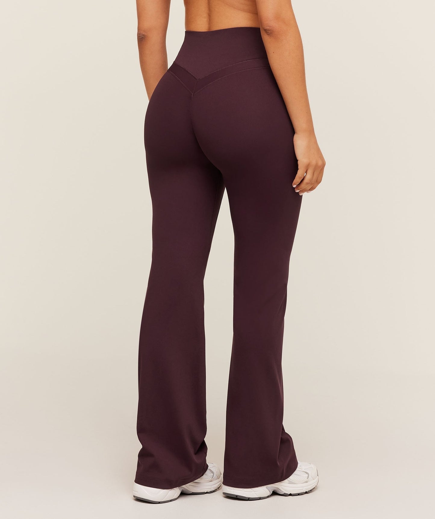 Gymshark Whitney Short Flared Legging - Cherry Purple
