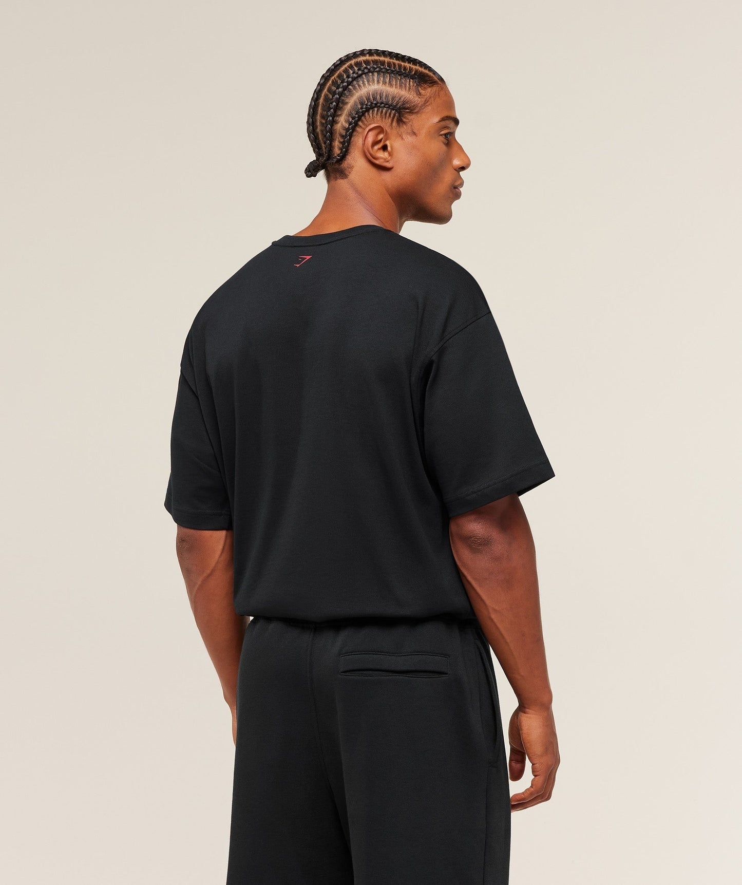 Gymshark Lifting Barbell T-Shirt - Black