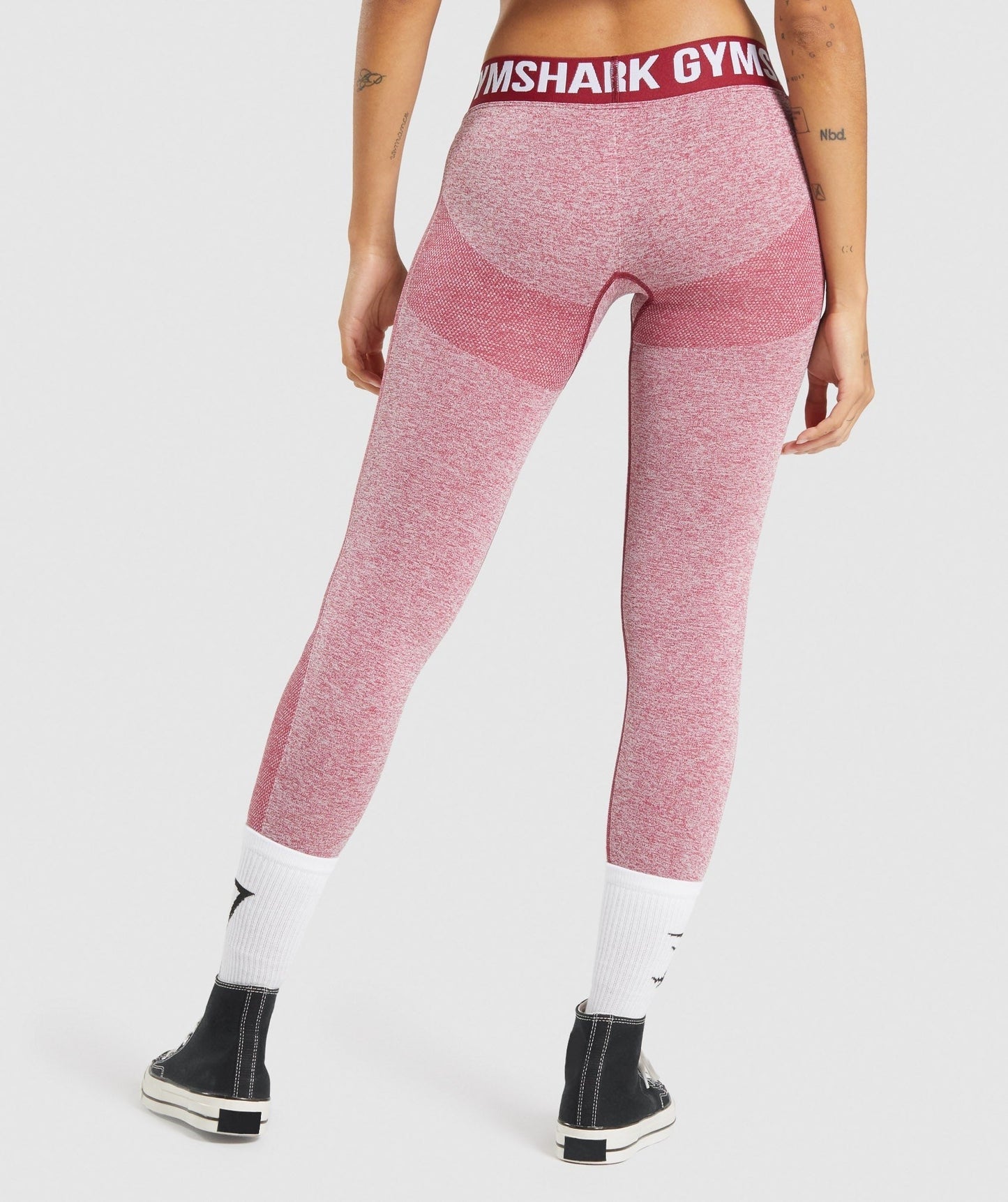 Gymshark Flex Low Rise Leggings - Pink Marl