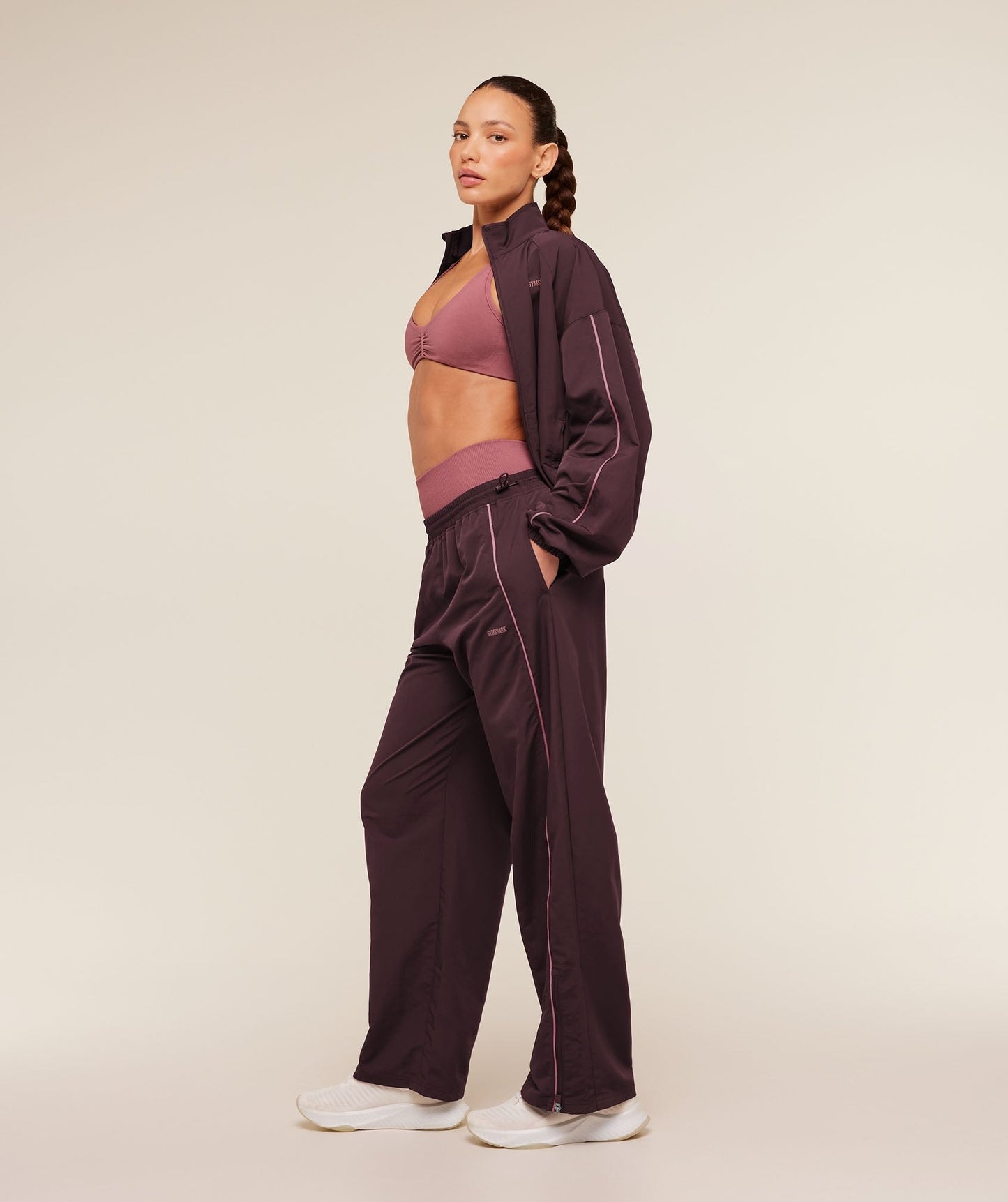 Gymshark To From Pants - Cherry Purple/Reset Pink
