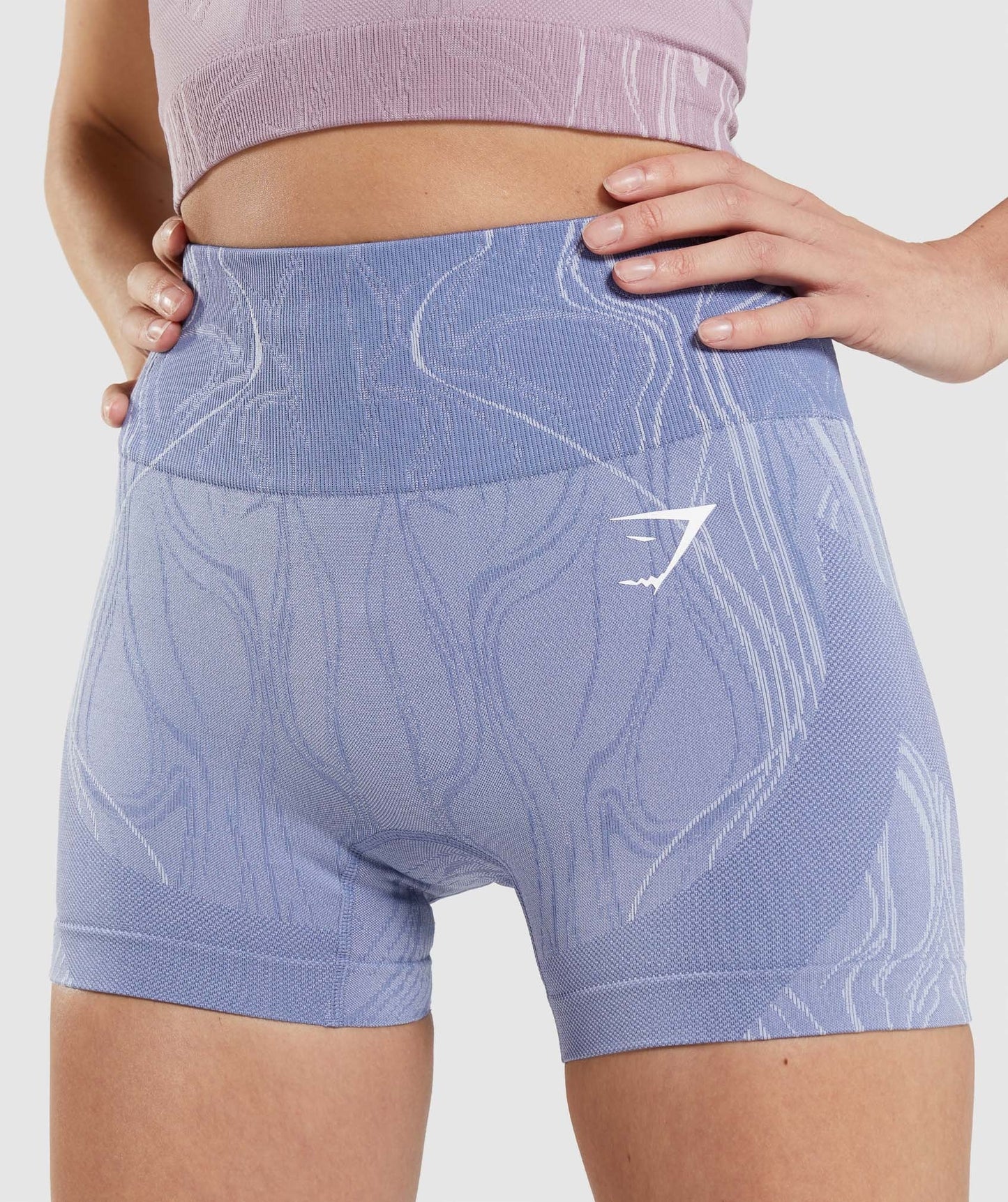 Gymshark Mercury Seamless Shorts - Blue