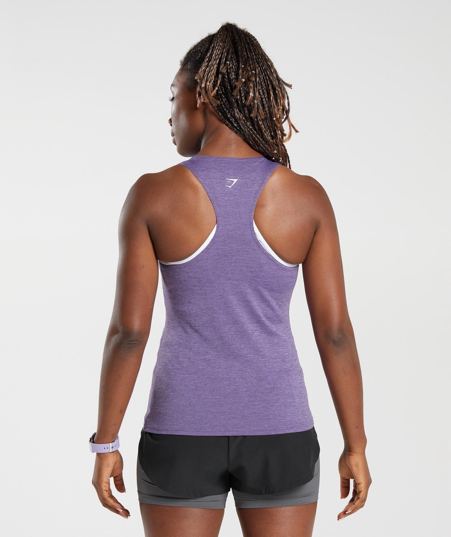 Gymshark Running Tank - Dewberry Purple/Grape Purple