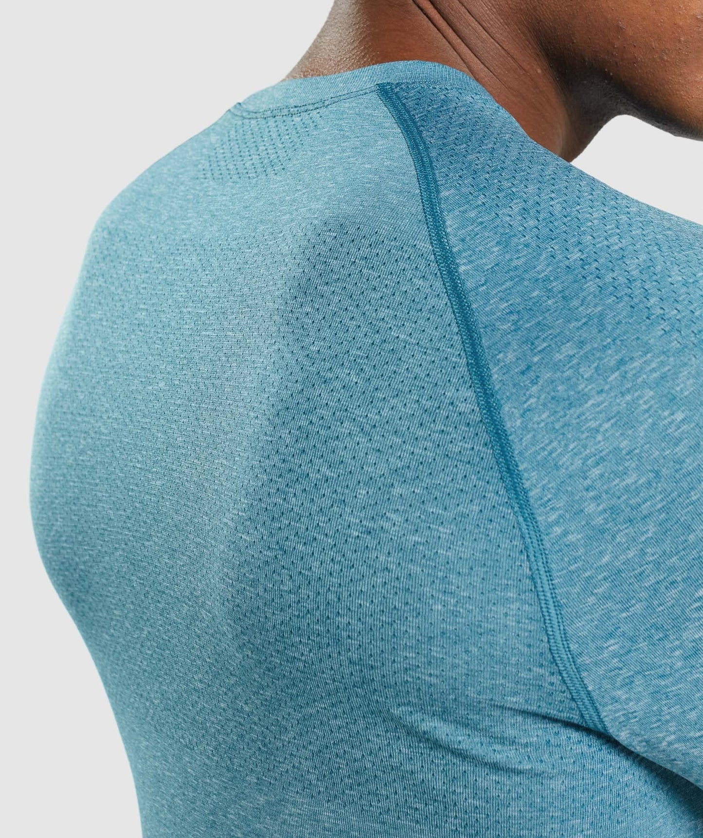 Gymshark Vital Light Long Sleeve T-Shirt - Tahoe Teal Marl