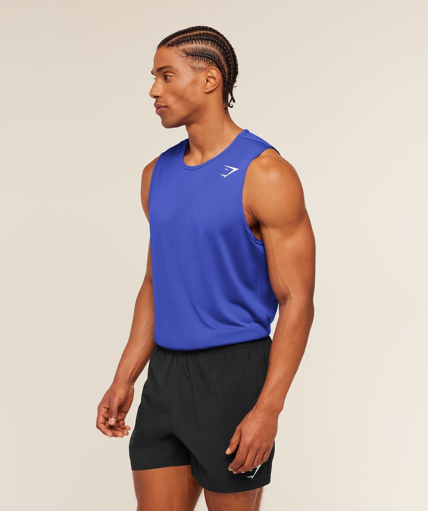 Gymshark Arrival Tank - Force Blue