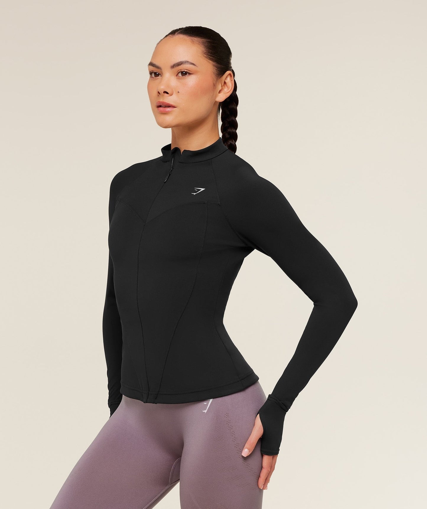 Gymshark Running Full Zip Jacket - Black
