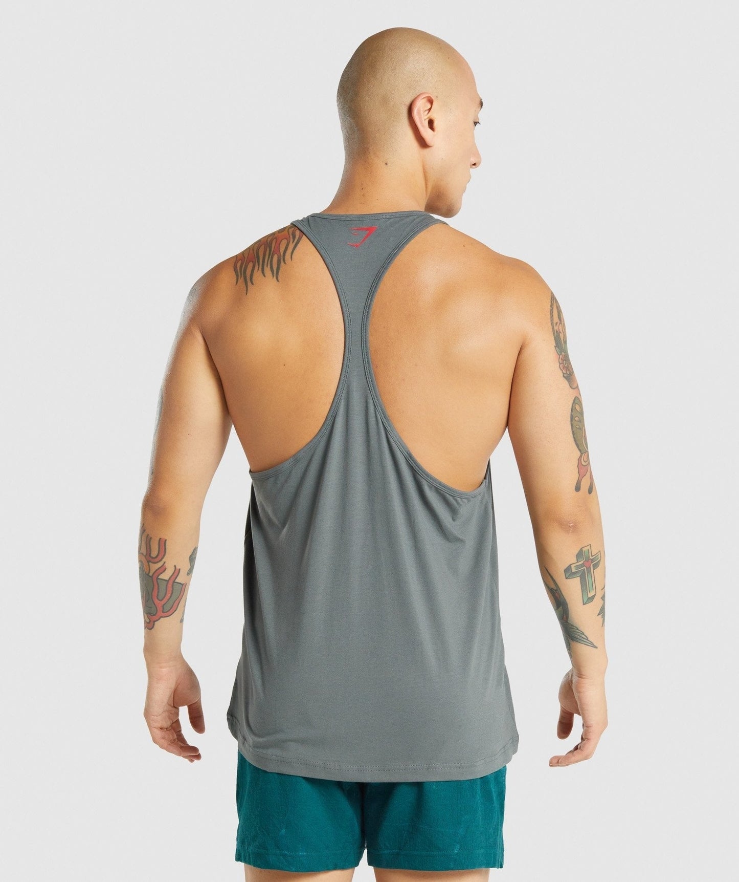 Gymshark Power Stringer - Grey