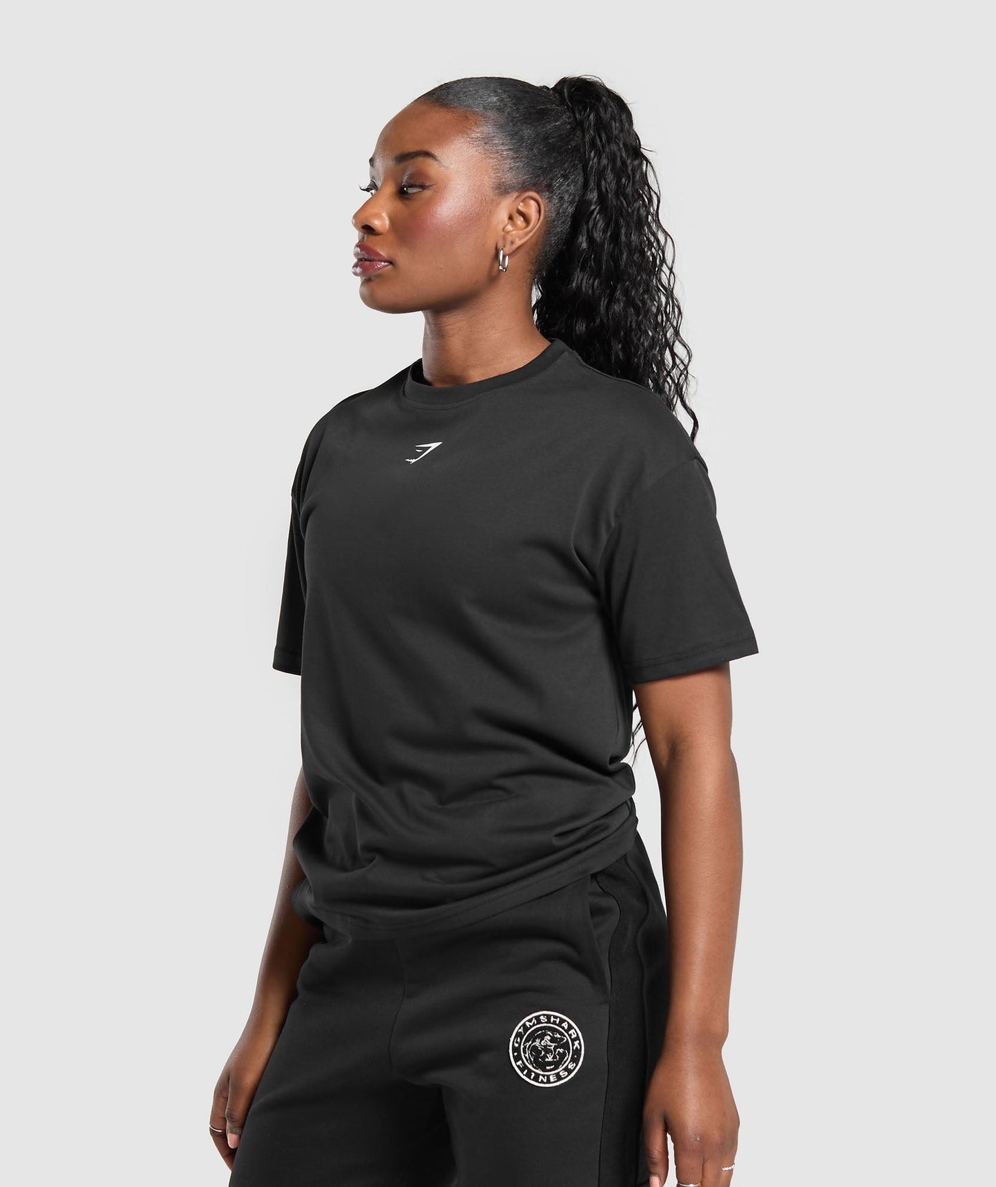 Gymshark GS Power Oversized T-Shirt - Black