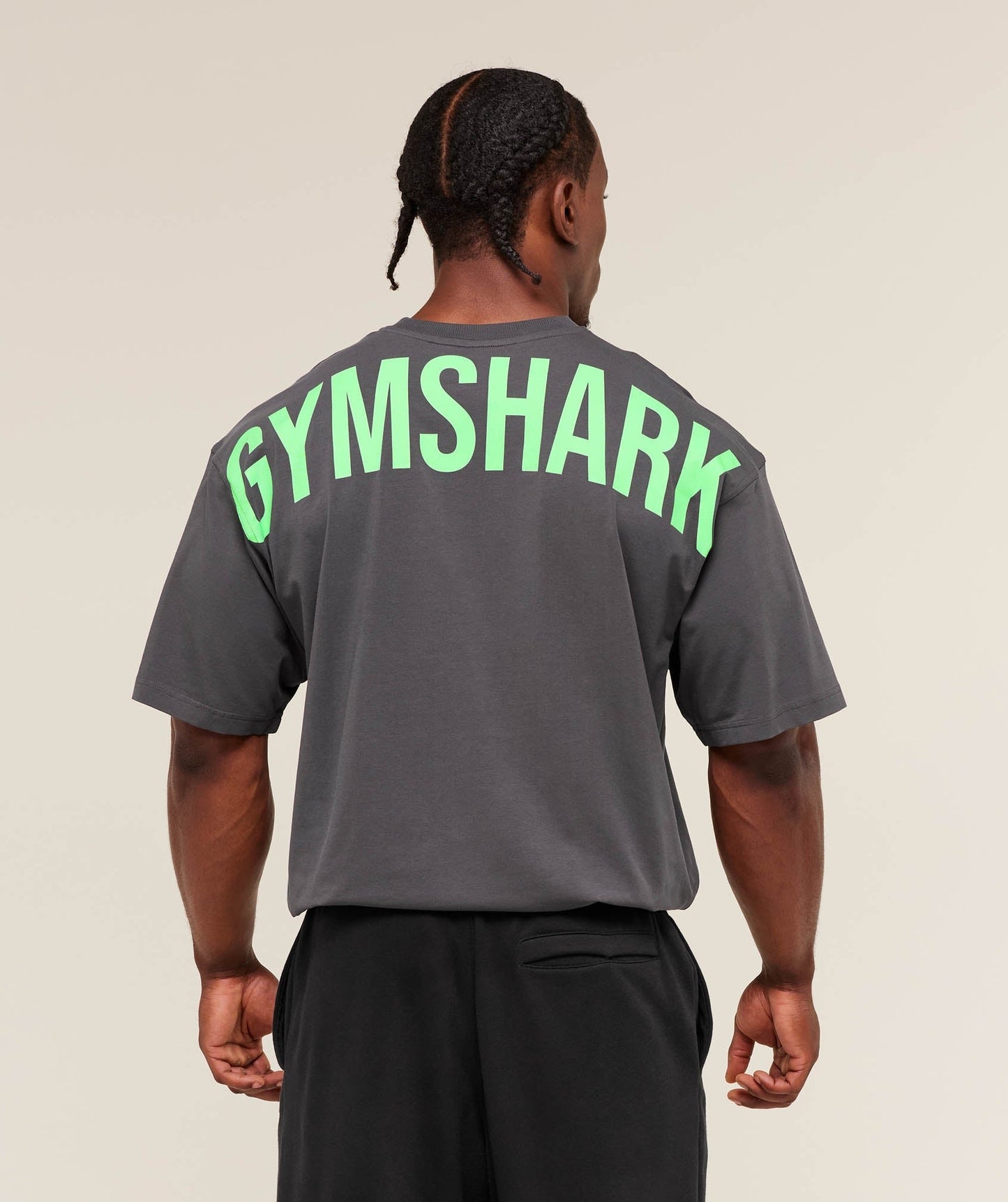 Gymshark Power T-Shirt - Grey