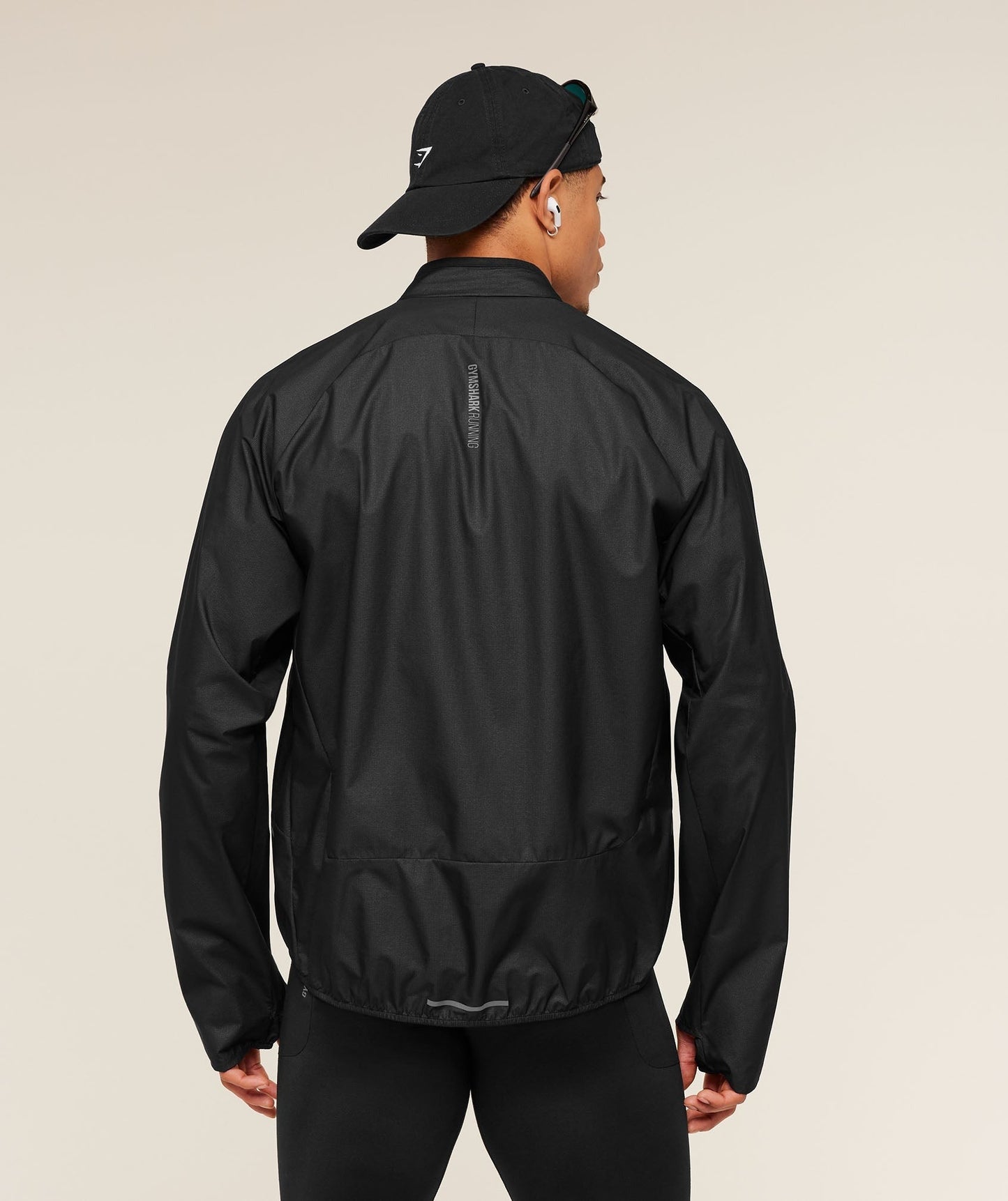 Gymshark Running Elite Lightweight Windbreaker - Black