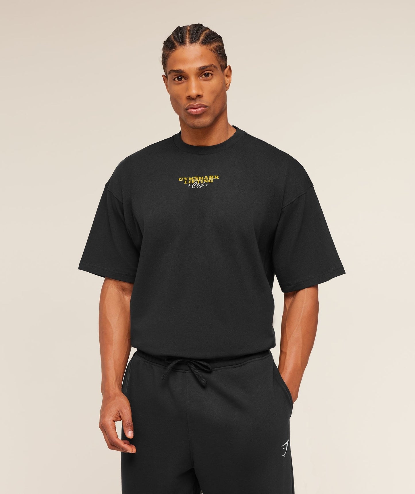 Gymshark Trophy Graphic T-Shirt - Black