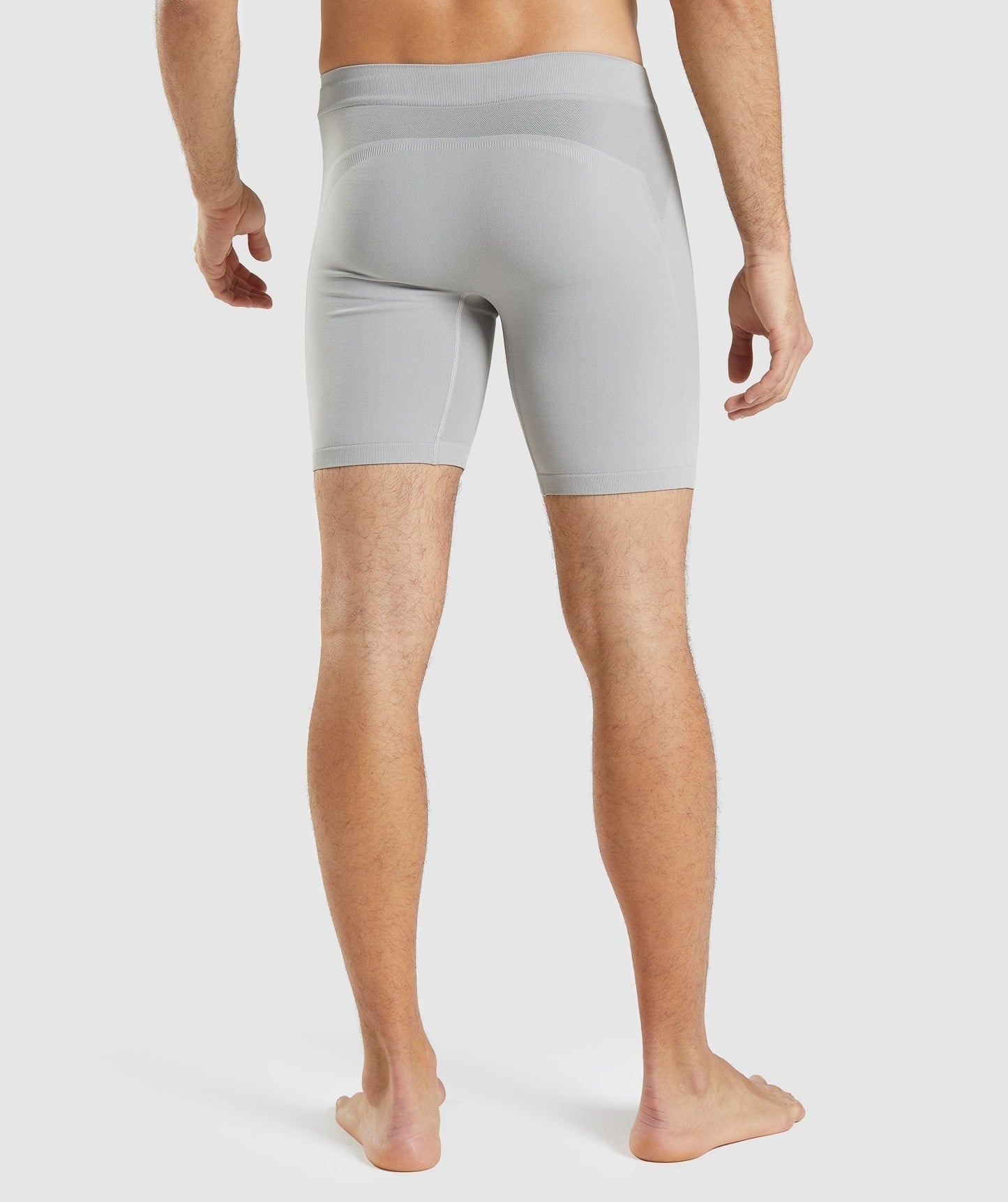 Gymshark Hybrid Boxer - Taupe Grey/Onyx Grey