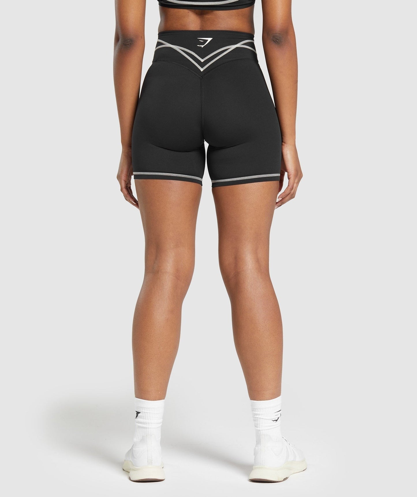 Gymshark Stitch Feature Shorts - Black