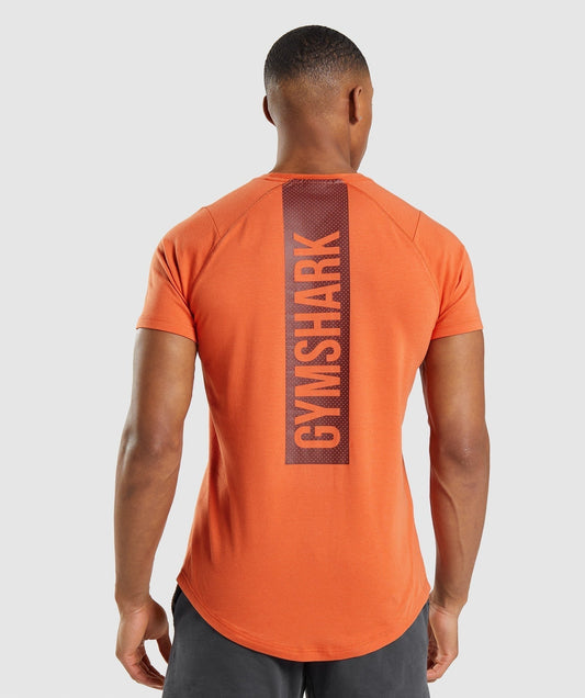Gymshark Bold T-Shirt - Clay Orange