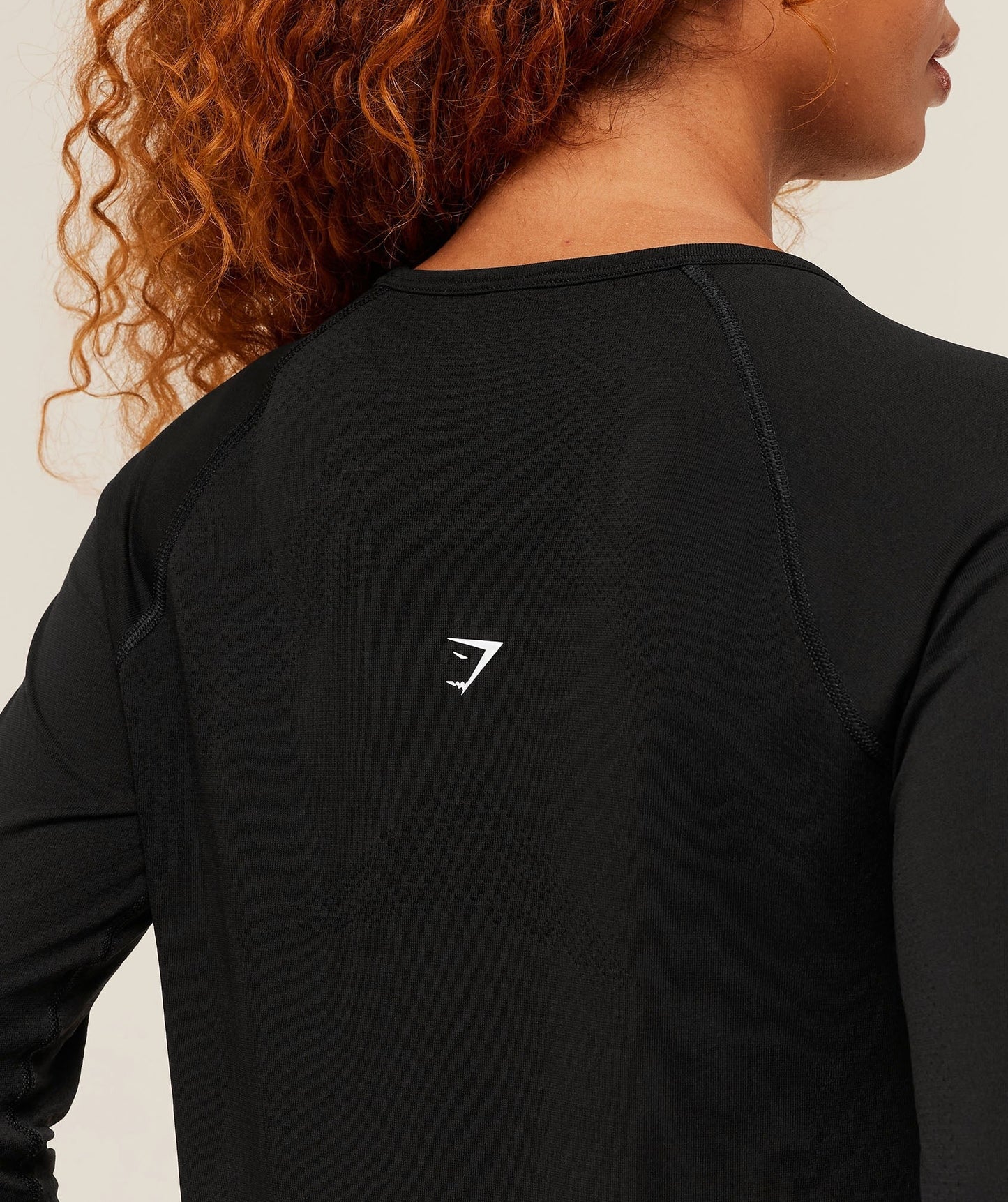 Gymshark Vital Seamless Light Long Sleeve Top - Black