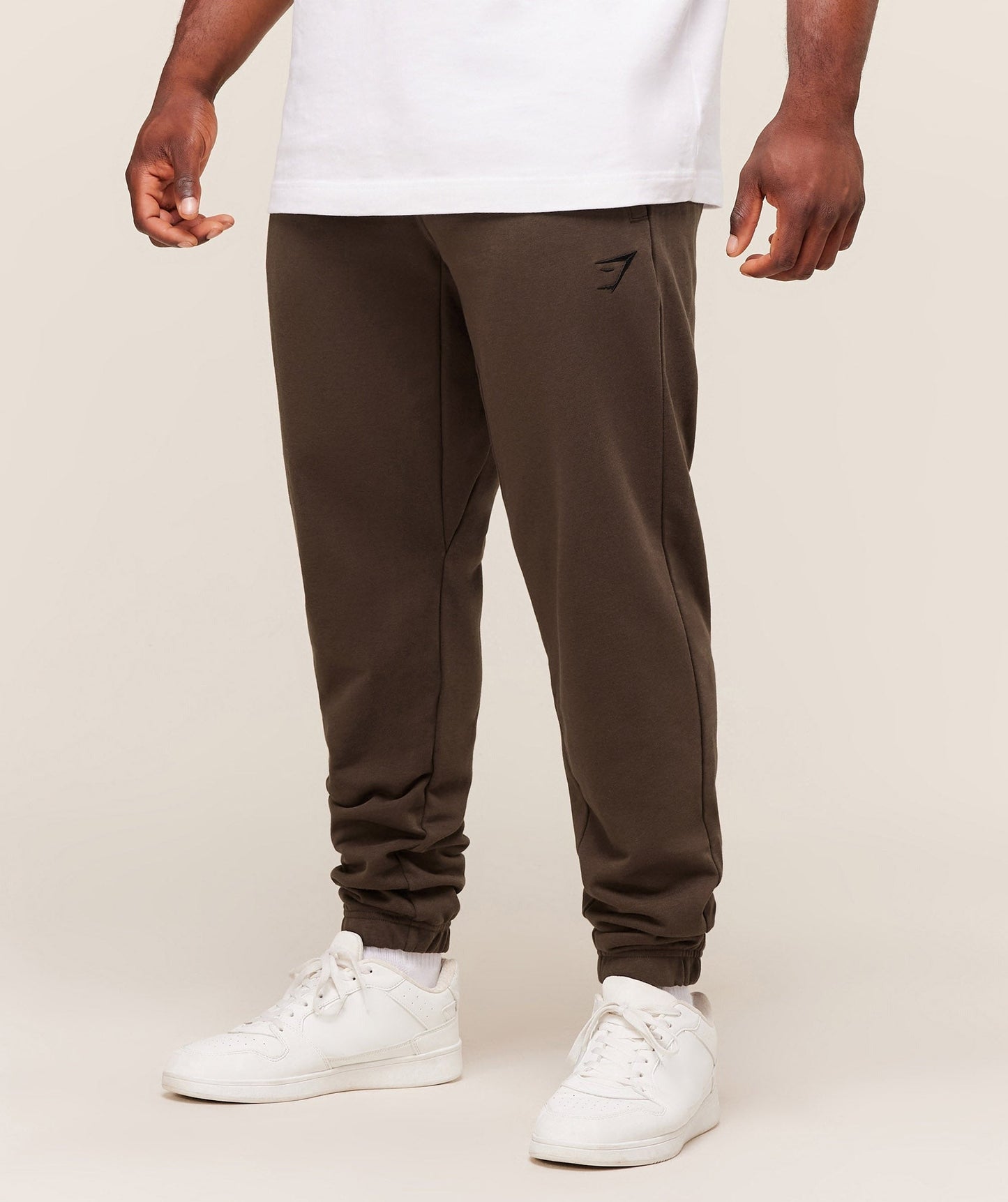 Gymshark Essential Oversized Joggers - Archive Brown