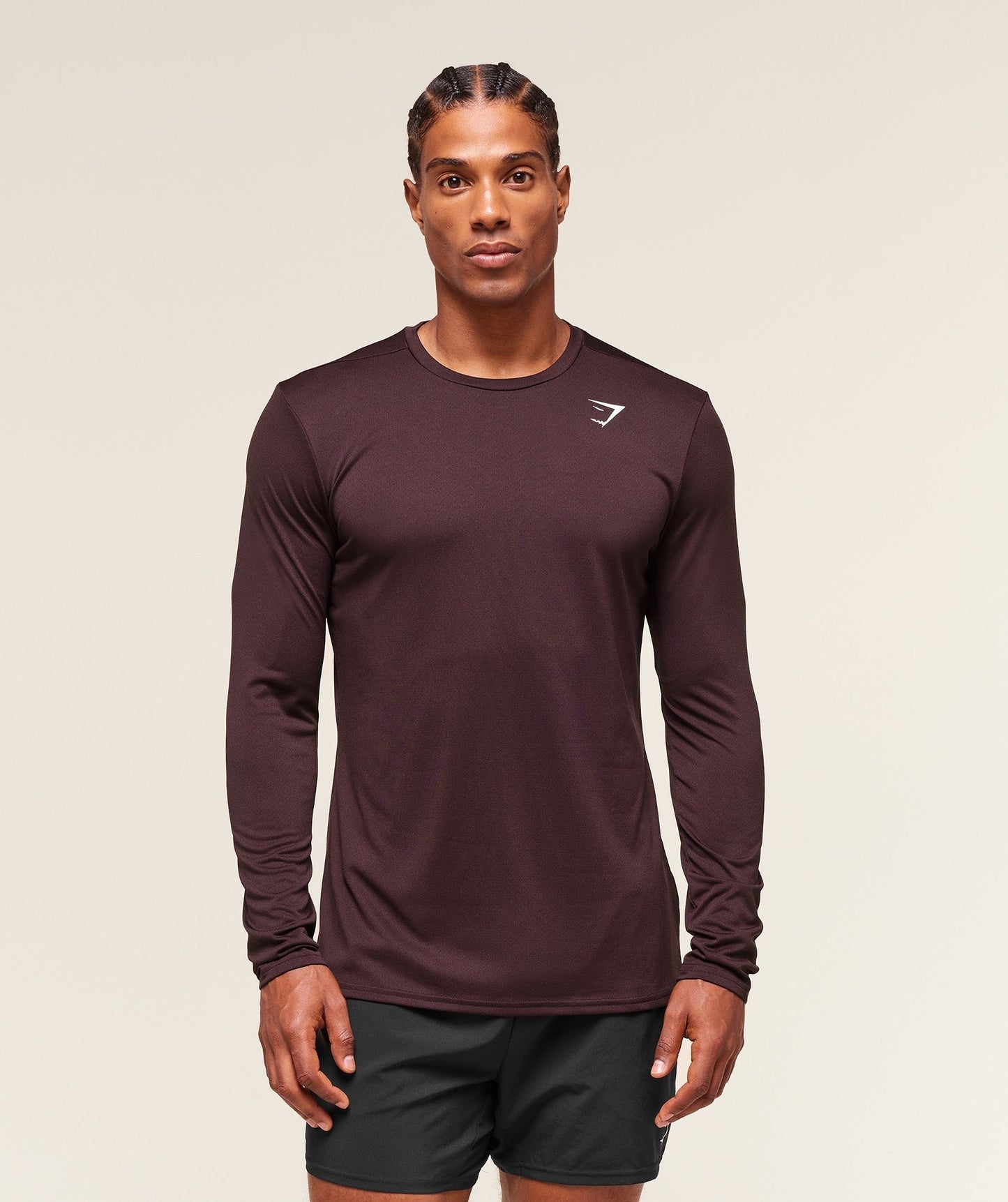 Gymshark Arrival Long Sleeve T-Shirt - Cherry Purple