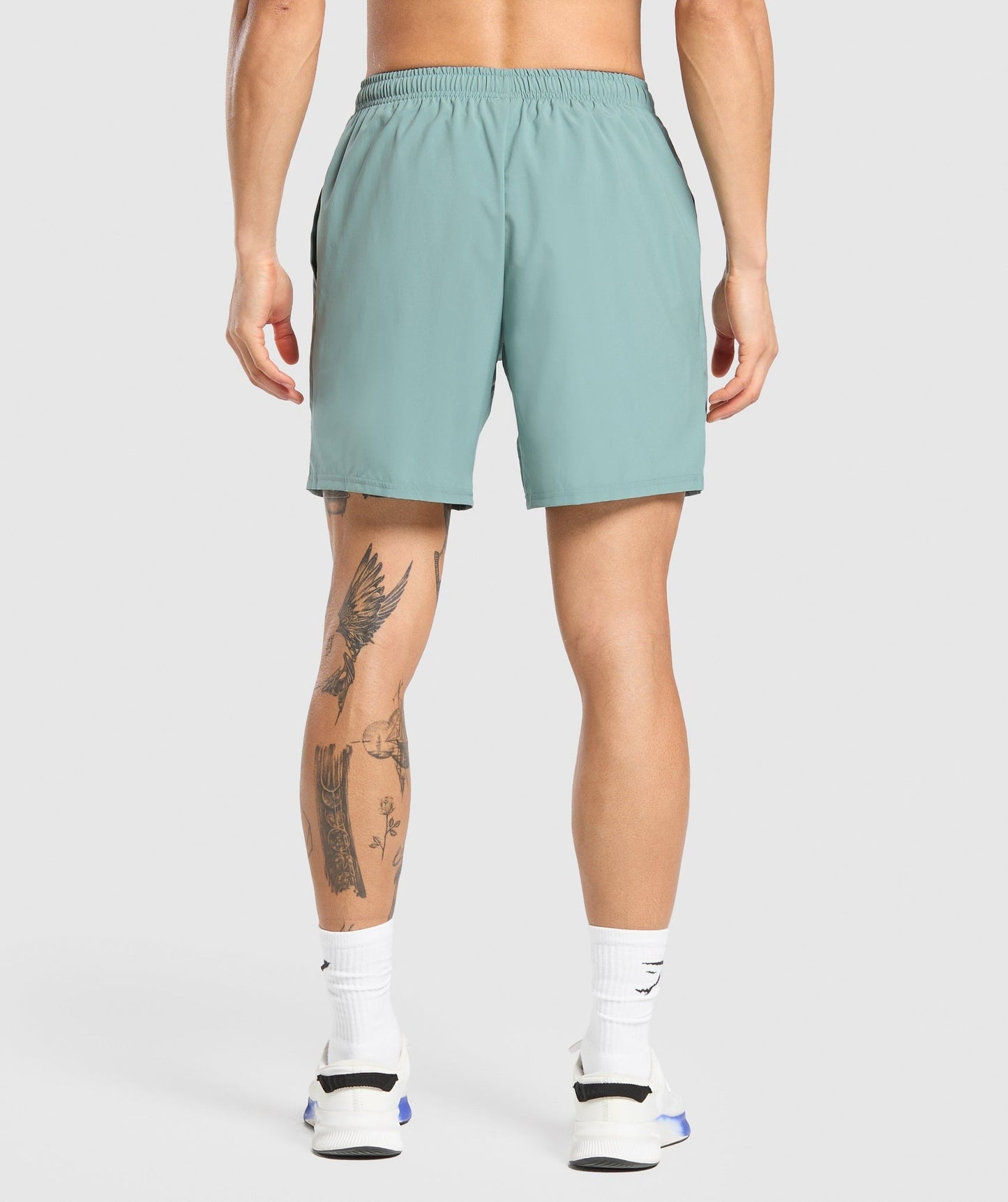 Gymshark Arrival 7" Shorts - Celeste Blue