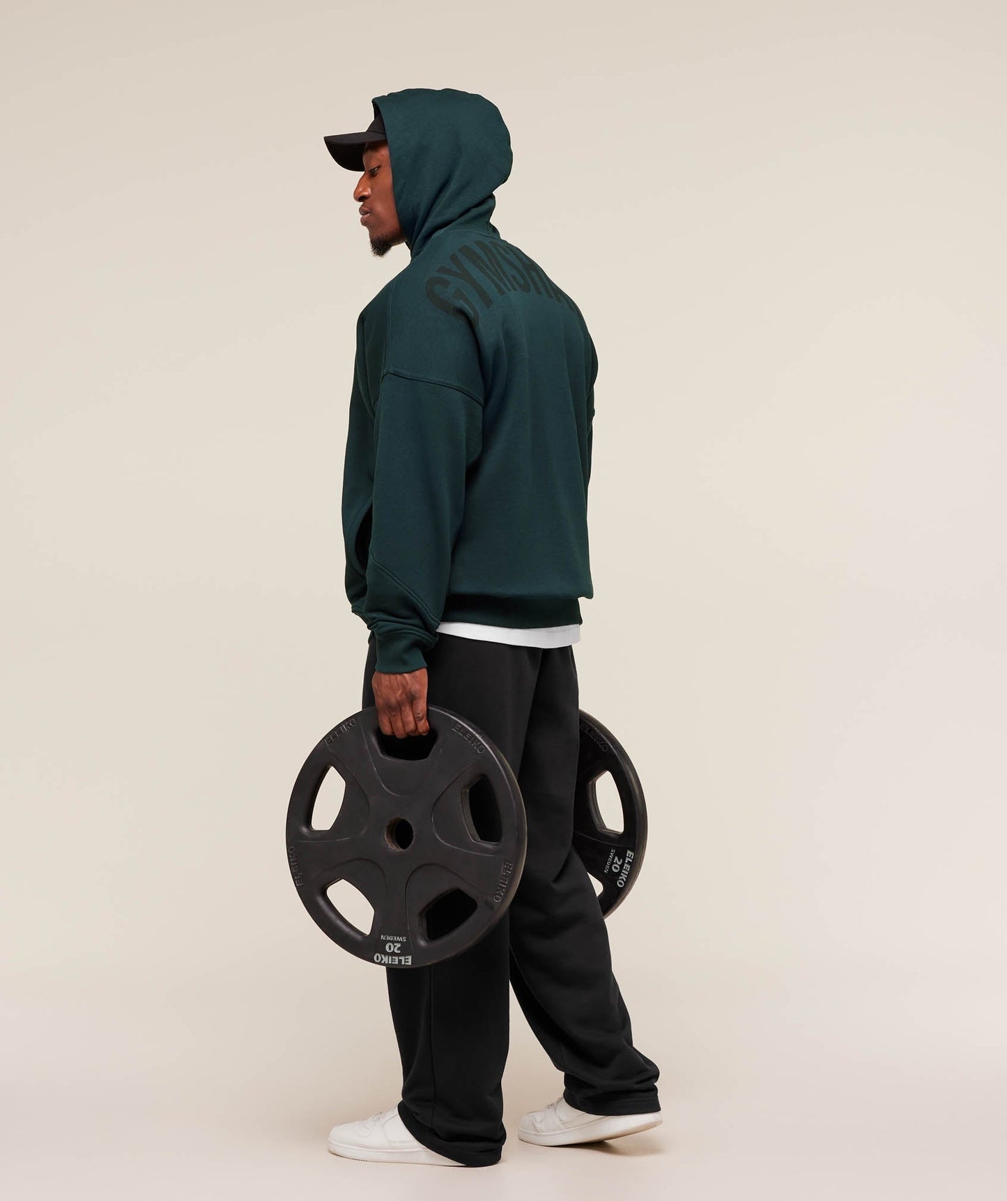 Gymshark Power Oversized Hoodie - Deep Petrol Blue