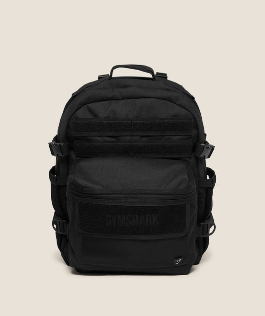 Gymshark Tactical Slouch Backpack - GS Black