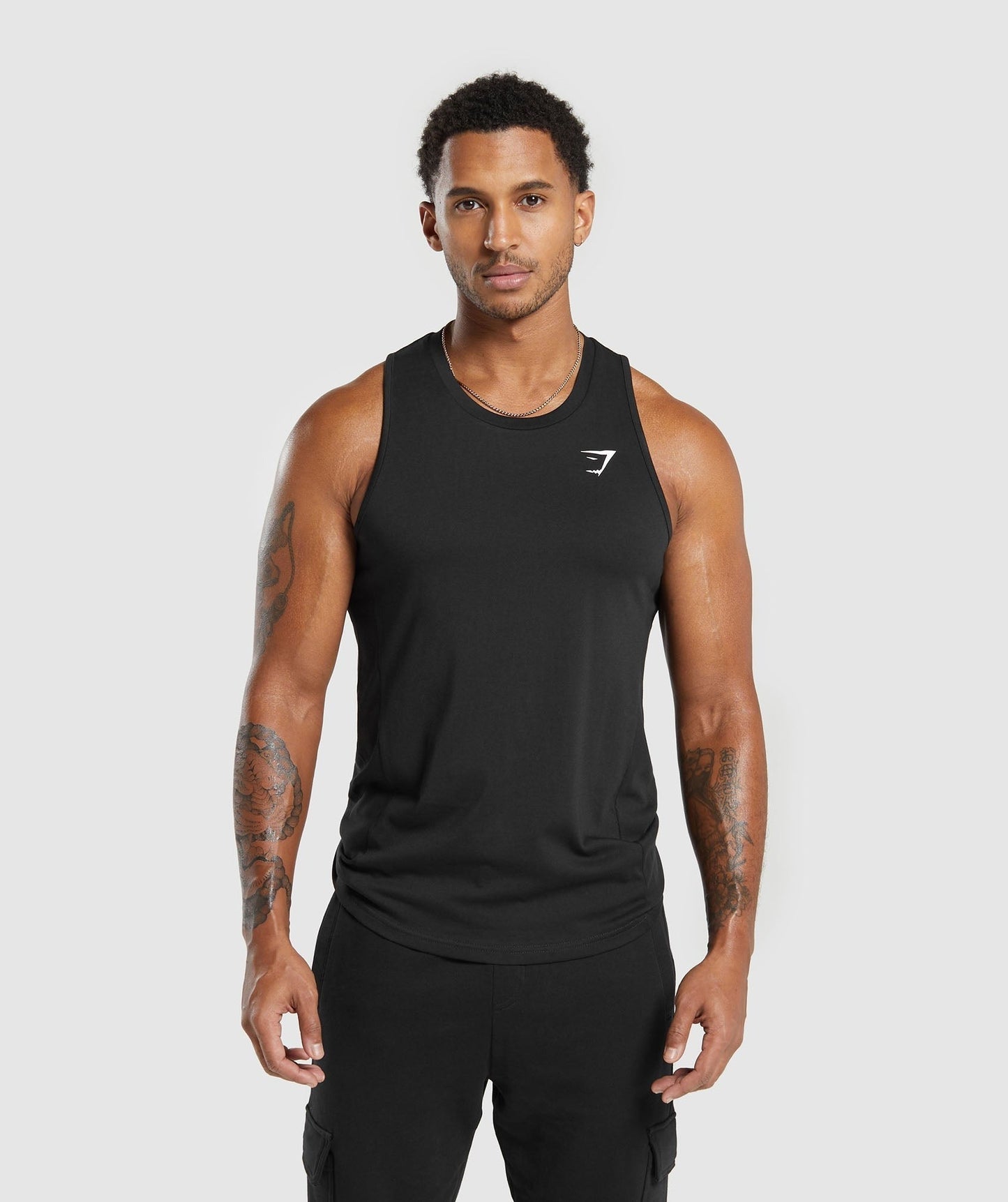 Gymshark React Tank - Black