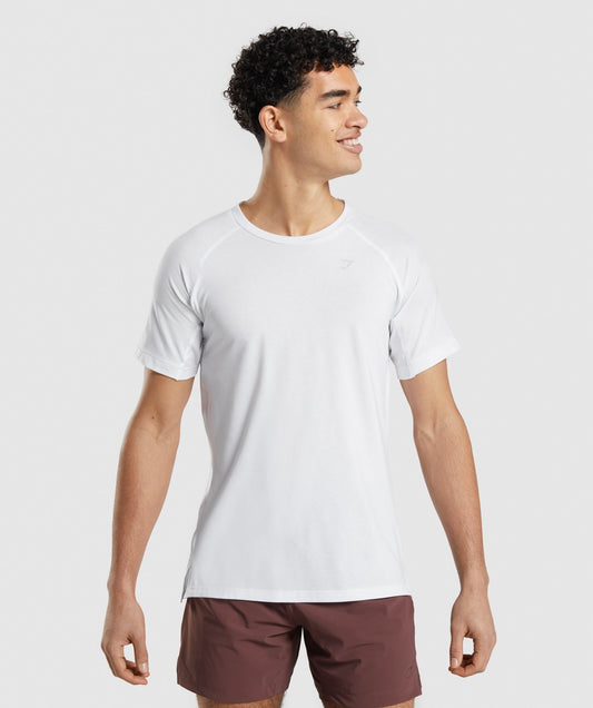 Gymshark Studio Amplify T-Shirt - White