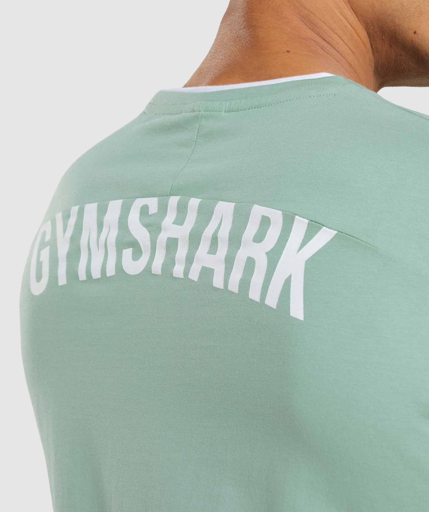 Gymshark Recess T-Shirt - Maya Blue/White