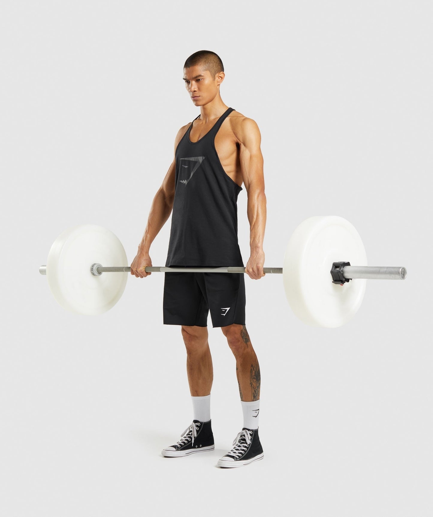Gymshark Sharkhead Infill Stringer - Black