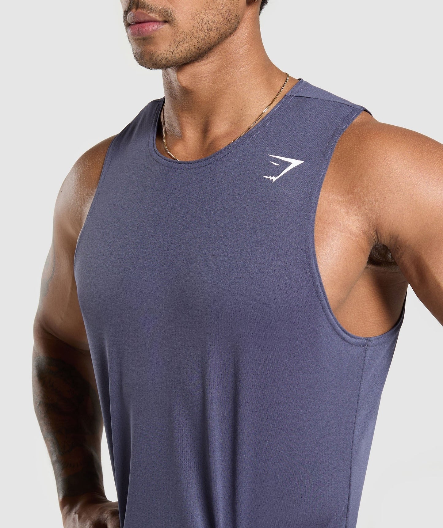 Gymshark Arrival Tank - Weighted Purple