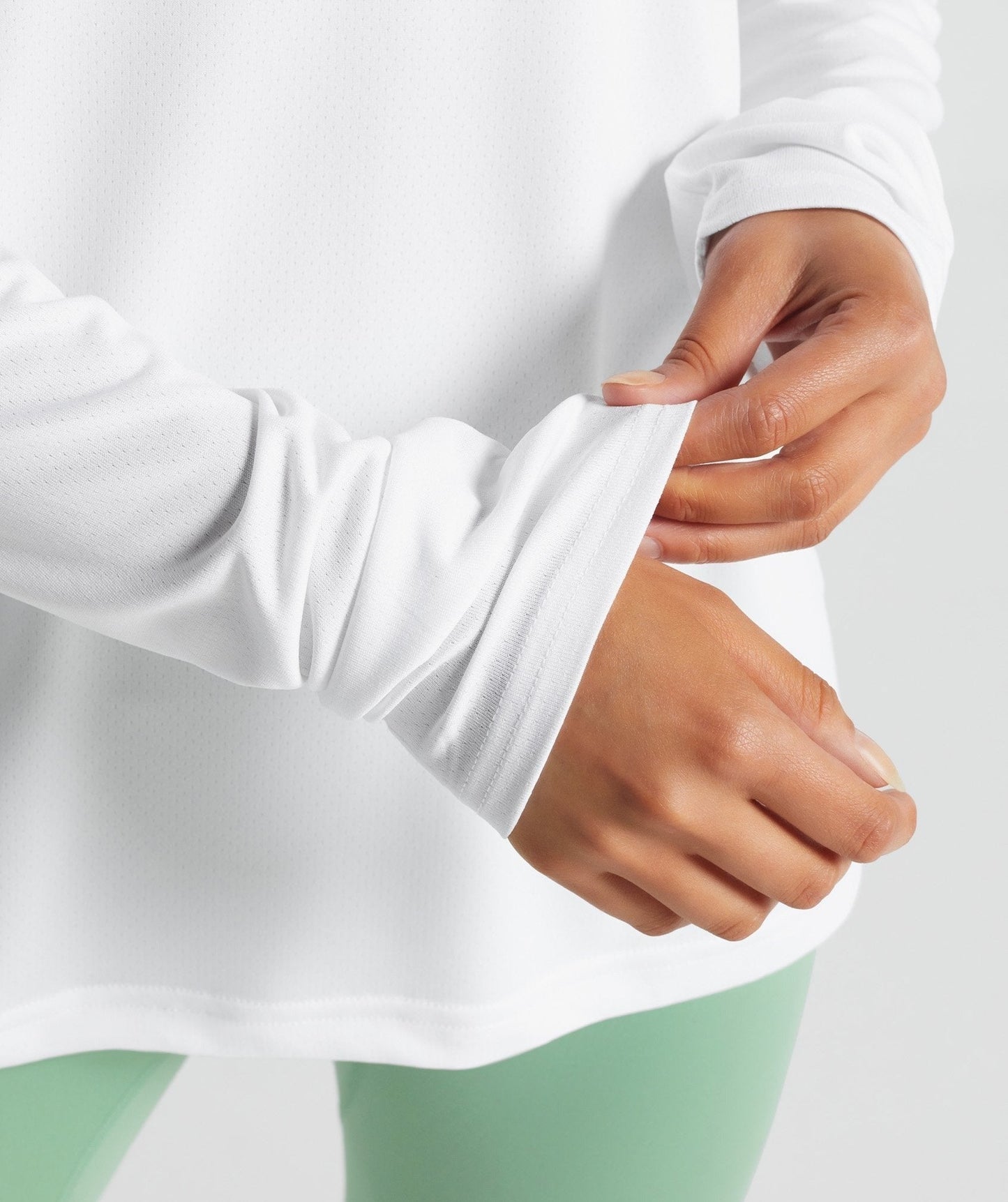 Gymshark Training Long Sleeve T-Shirt - White