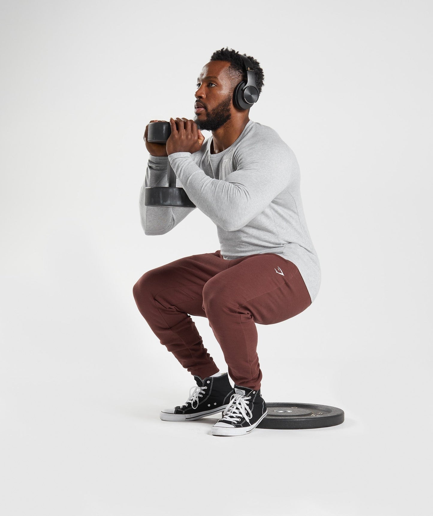 Gymshark React Jogger - Cherry Brown