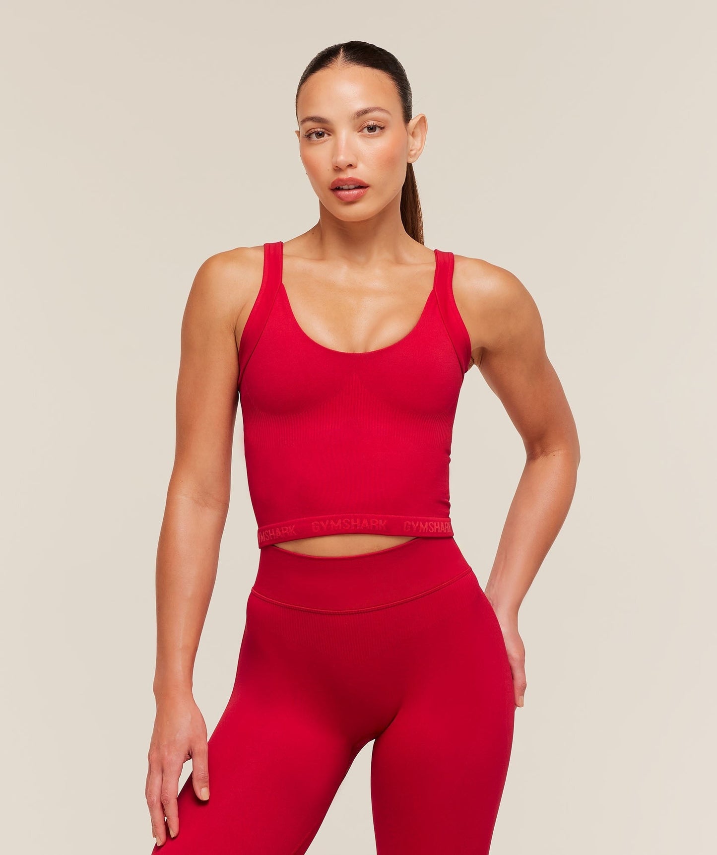 Gymshark Flex V4 Tank Top - Carmine Red