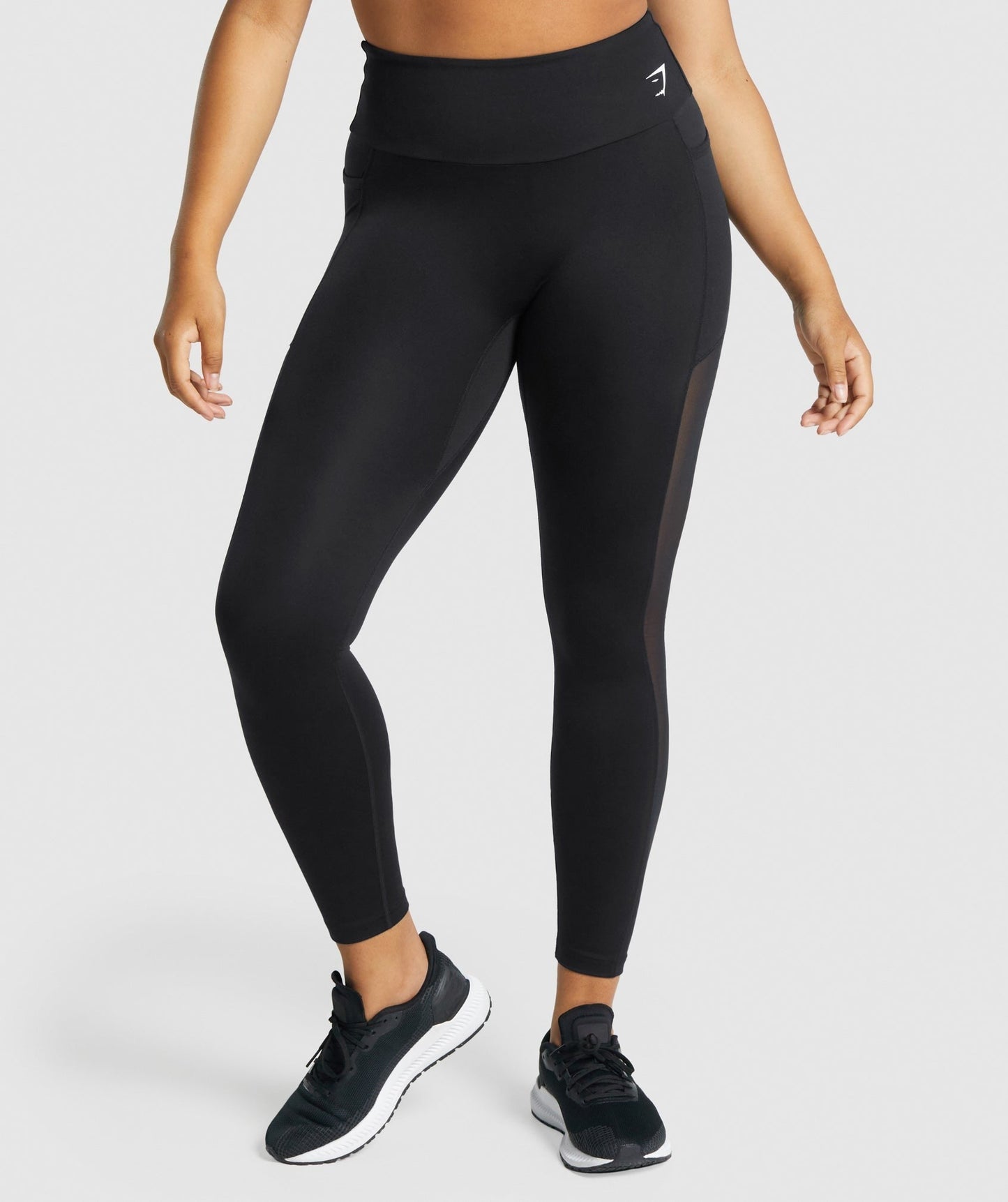 Gymshark Training Mesh Pocket Leggings - Black