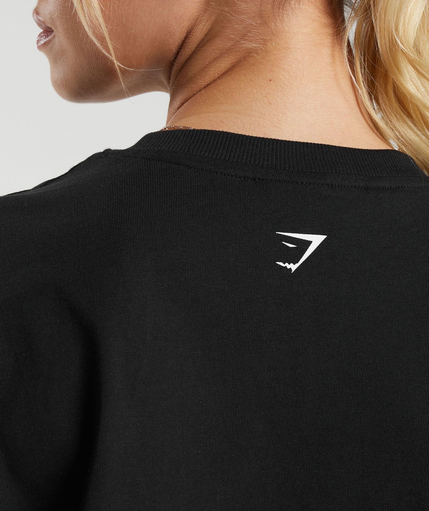 Gymshark Shark Attack Oversized T-Shirt - Black