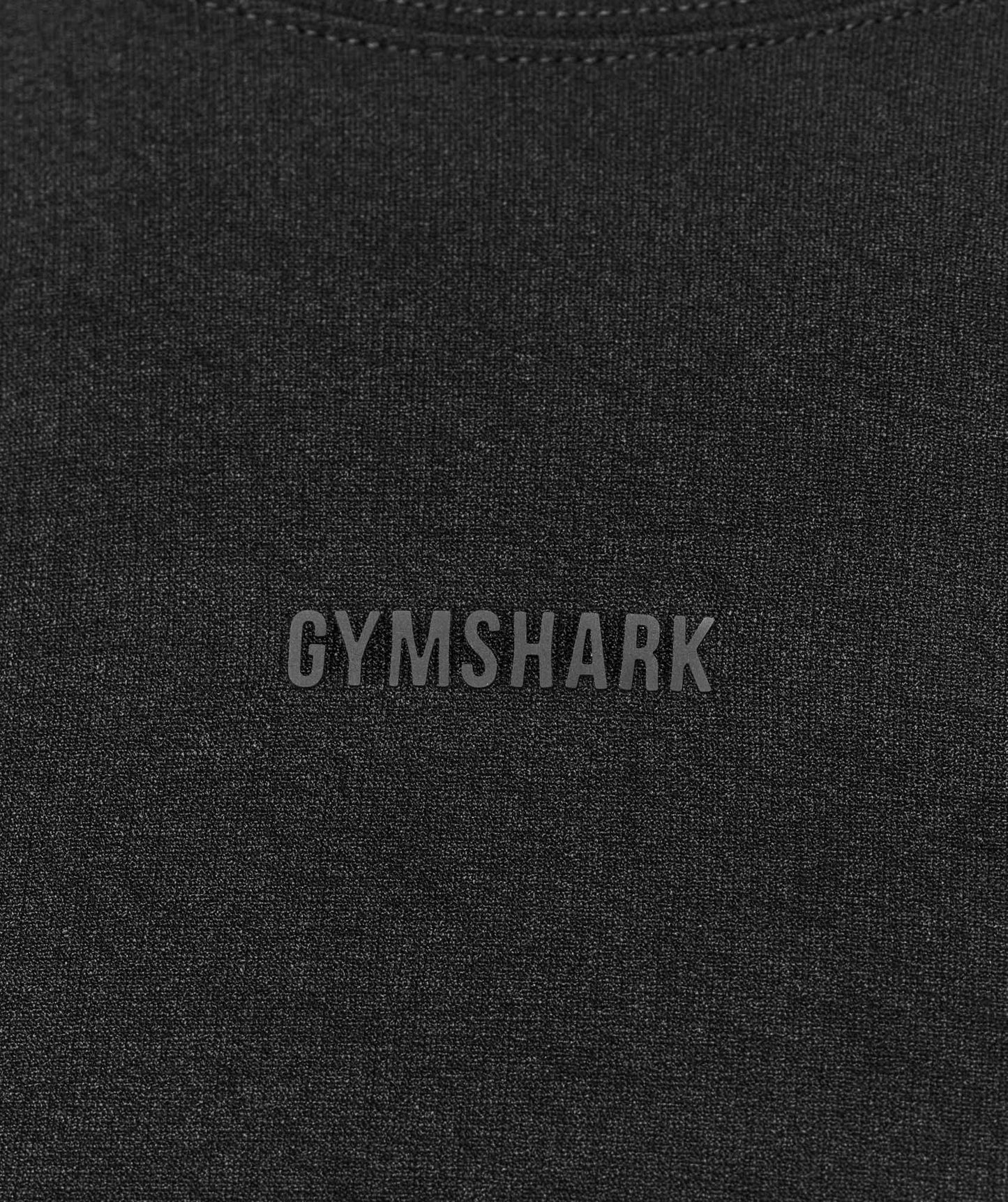 Gymshark everywear Warp Knit LS T-Shirt - Black