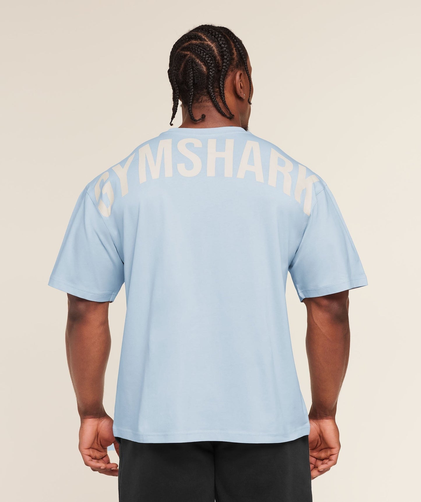 Gymshark Power T-Shirt - Chilled Blue