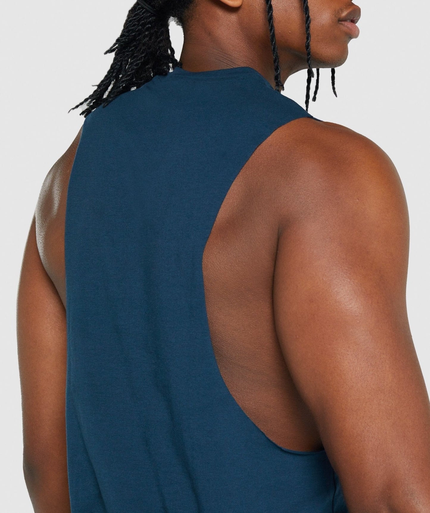 Gymshark Critical 2.0 Drop Arm Tank - Navy