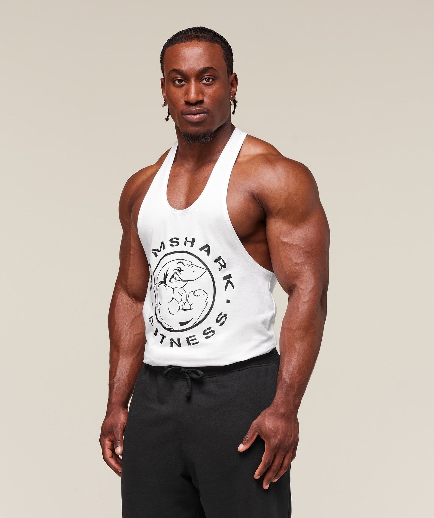 Gymshark Legacy Stringer - White